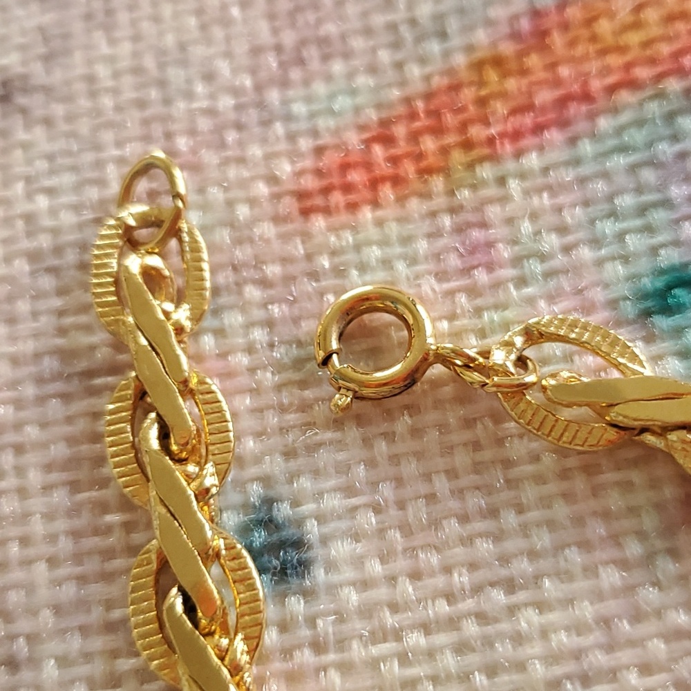 Vintage 80's Goldtone Link Chain - Picture 12 of 15